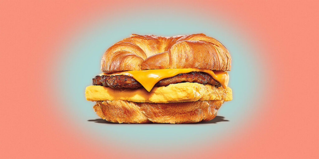 Burger King Breakfast Sandwiches